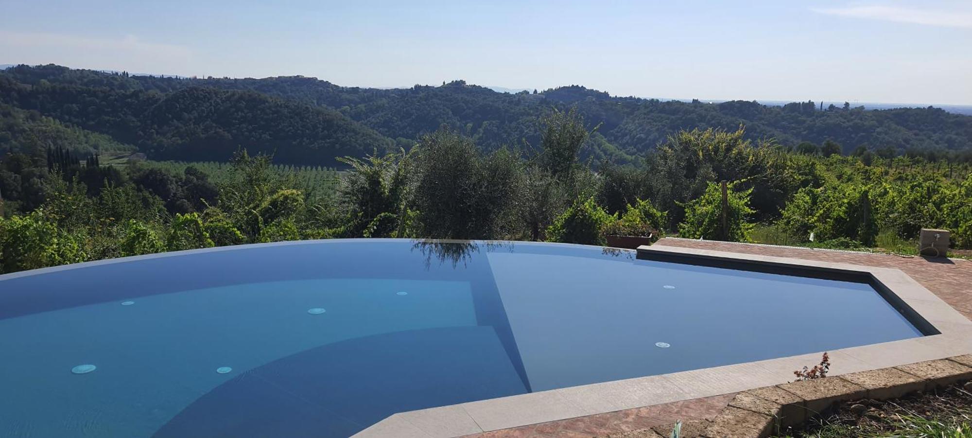 Villa In Campagna Costa Al Bagno Монтополи-ин-Валь-д'Арно Экстерьер фото