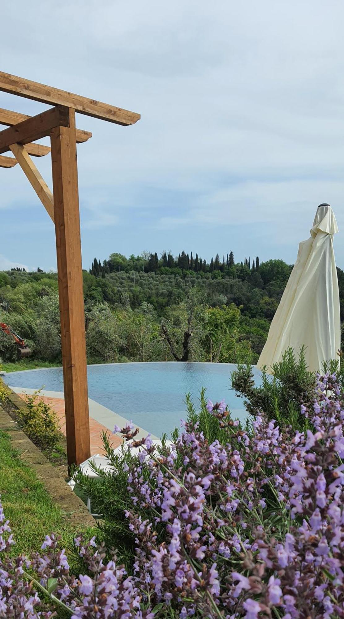 Villa In Campagna Costa Al Bagno Монтополи-ин-Валь-д'Арно Экстерьер фото