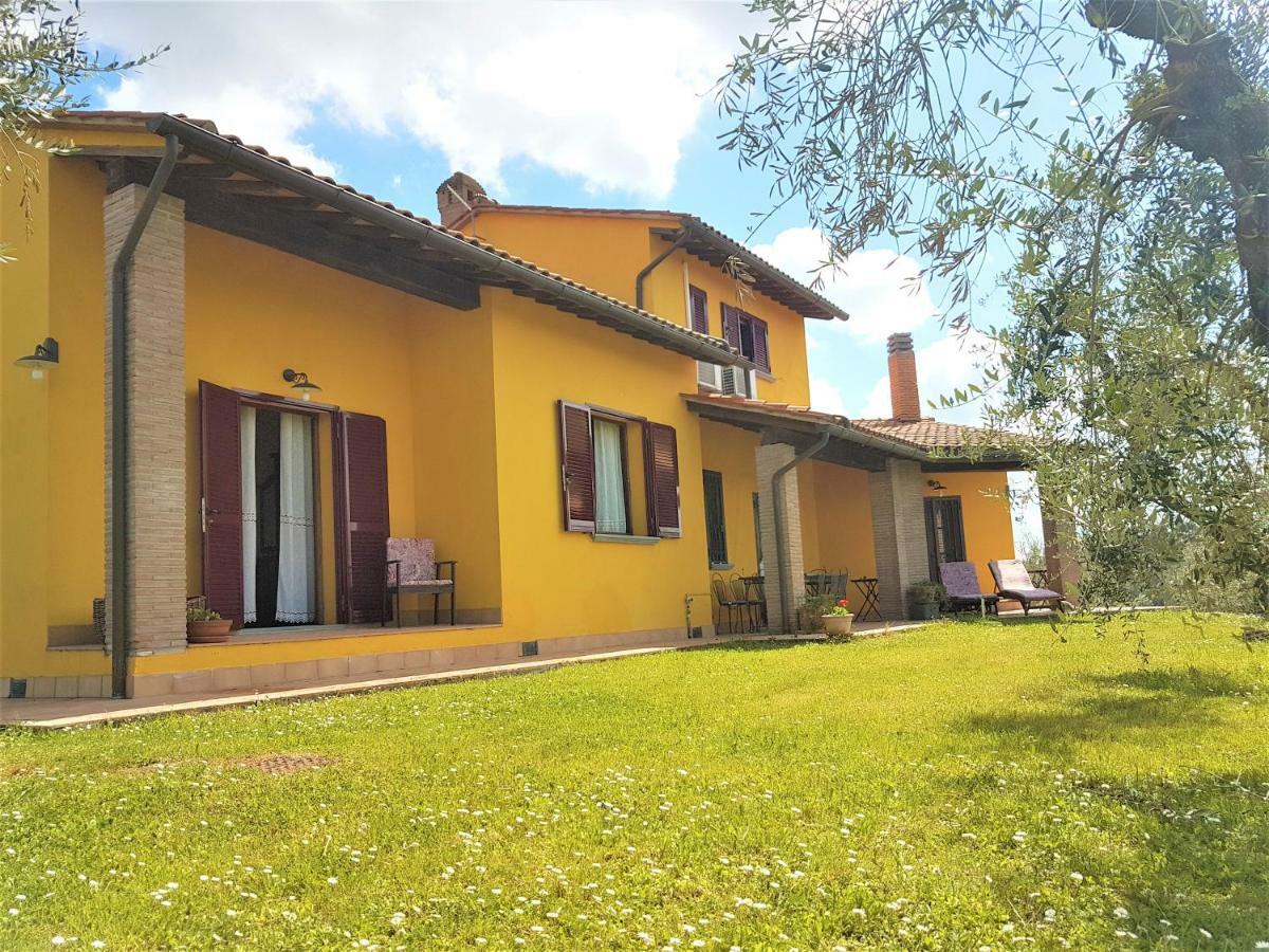 Villa In Campagna Costa Al Bagno Монтополи-ин-Валь-д'Арно Экстерьер фото